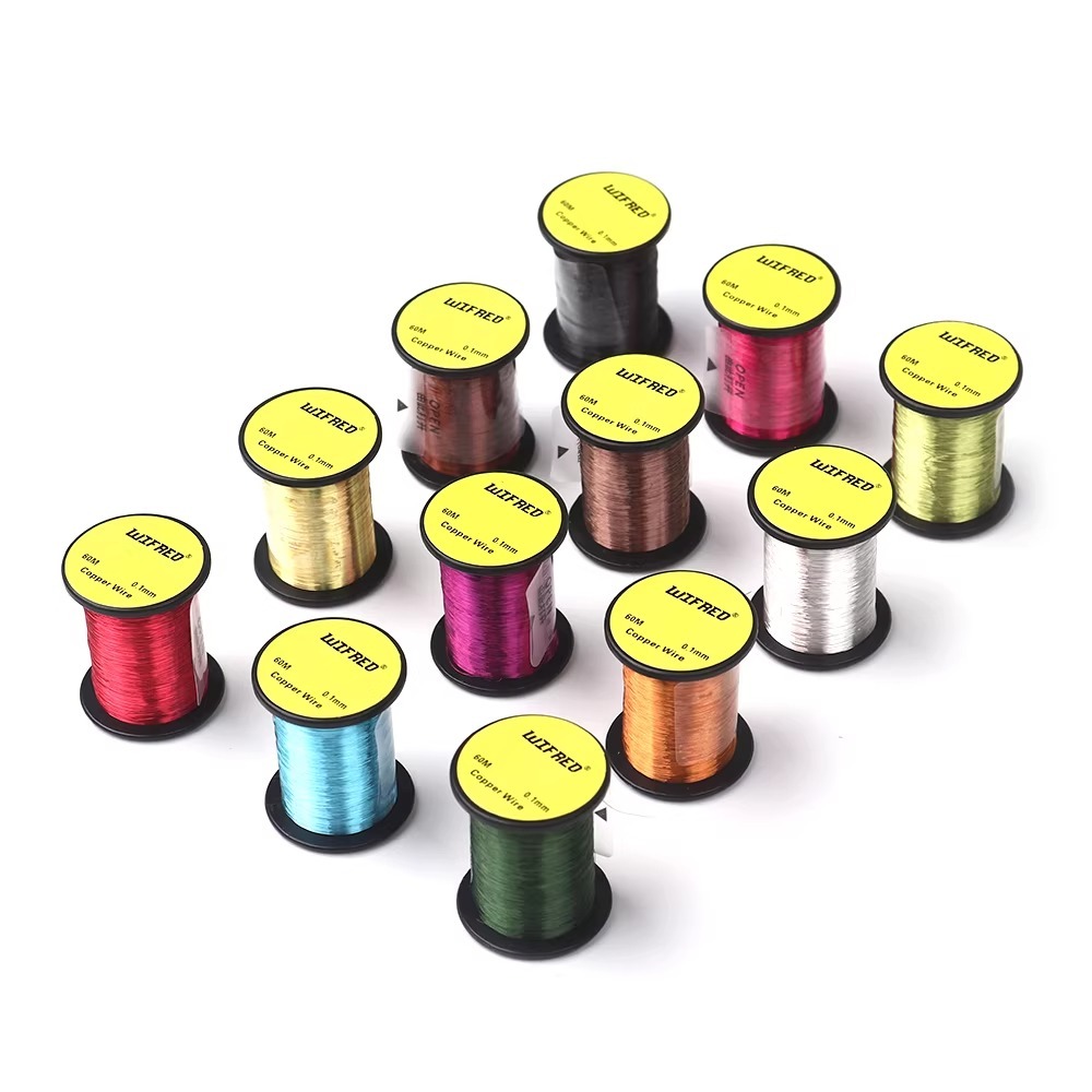 BTI-09D-1162 Fly Tying Copper Wire 0.1mm