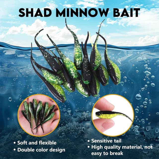 BTI-05D-102 Shad Minnow Soft Lure