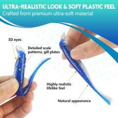 BTI-05D-105 Soft Plastic Swimbait with Lip