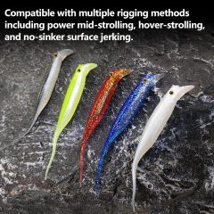 BTI-05D-105 Soft Plastic Swimbait with Lip