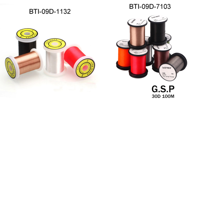 BTI-09D-1132,7103 30D GSP High Tensile Fly Tying Thread