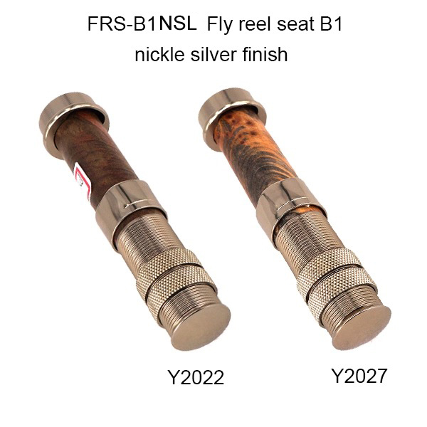 BTI-FRS-B1 Fly reel seat B1 nickle silver finish