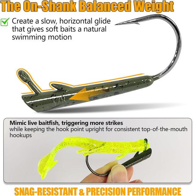 BTI-08B-430 Ozark Rig Weedless Jig Heads