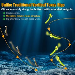 BTI-08B-430 Ozark Rig Weedless Jig Heads