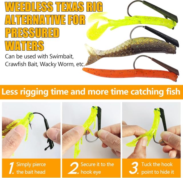 BTI-08B-430 Ozark Rig Weedless Jig Heads