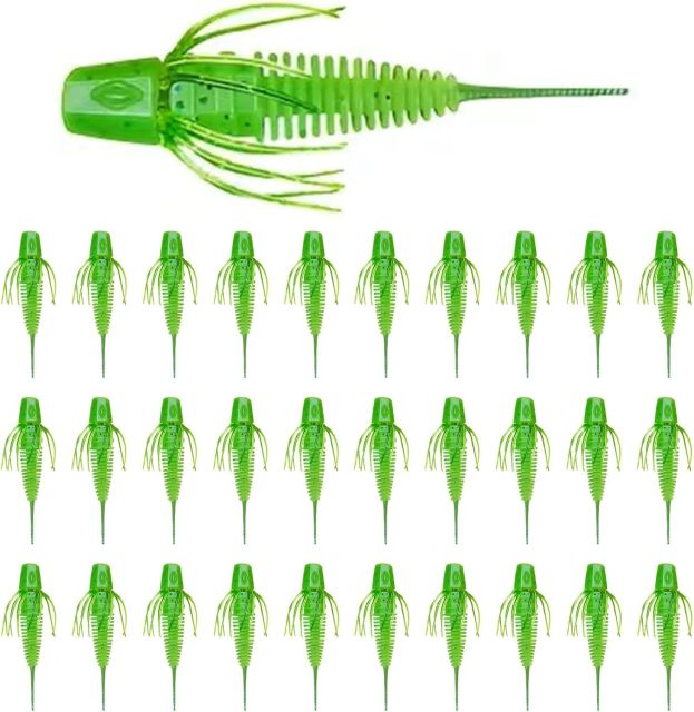 BTI-05D-106 Pin Tail Worms with Adjustable Skirt