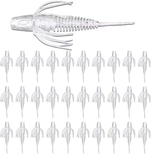 BTI-05D-106 Pin Tail Worms with Adjustable Skirt