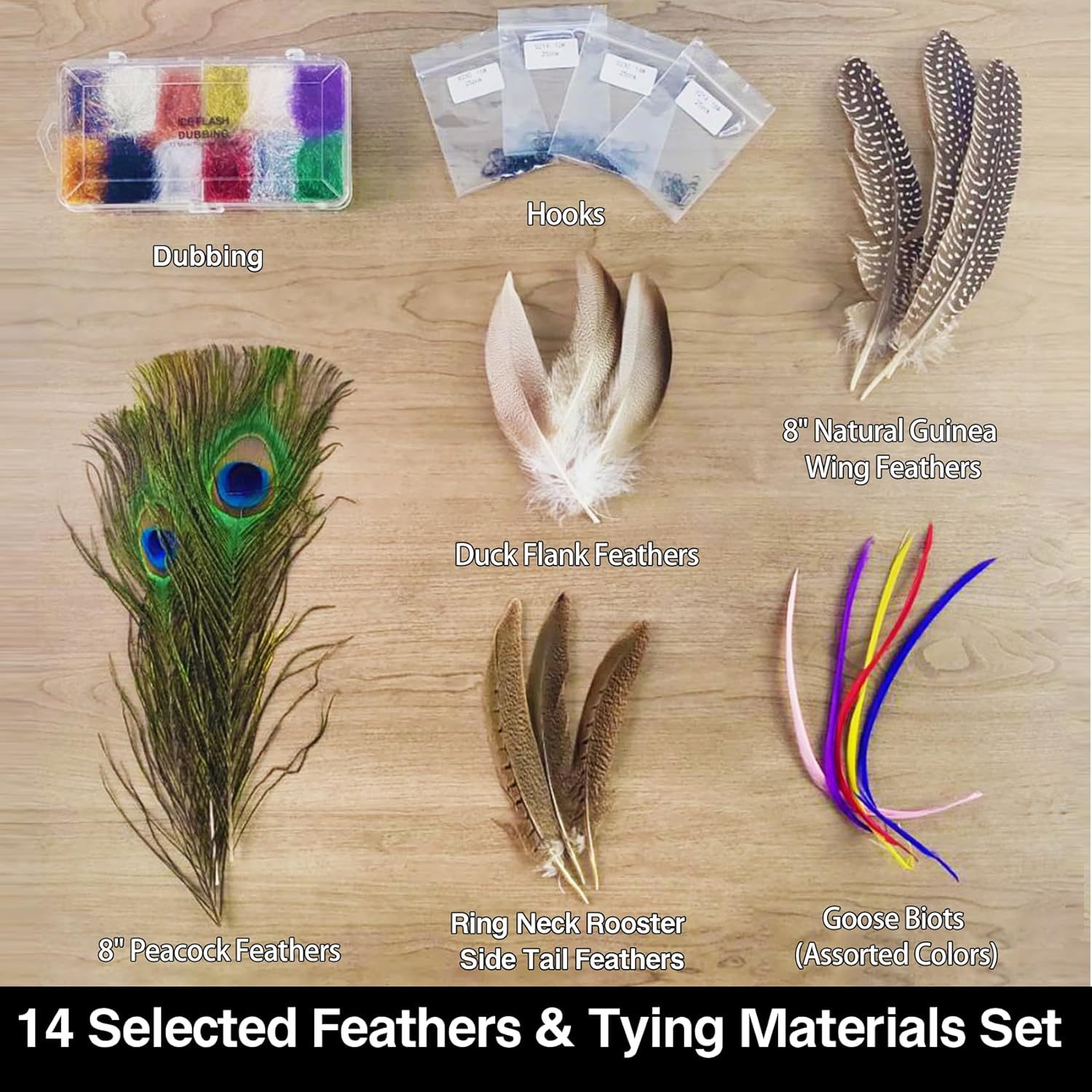 BTI-09D-4038 Fly Tying Materials Kit