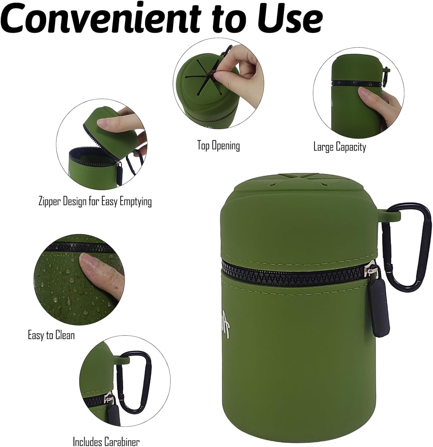 BTI-09E-9100 Portable Fishing Trash Pouch