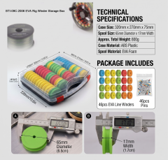 BTI-09C-2004, 2005, 2006 Complete Fishing Rig Storage System
