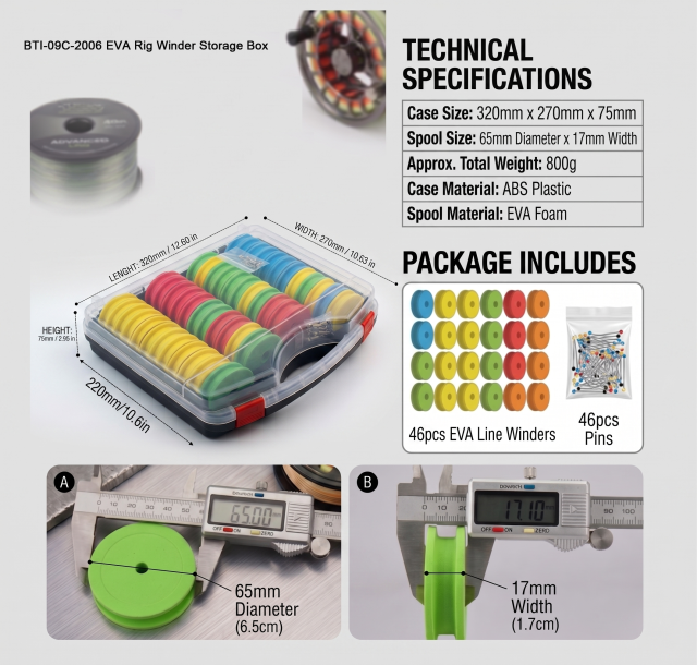 BTI-09C-2004, 2005, 2006 Complete Fishing Rig Storage System