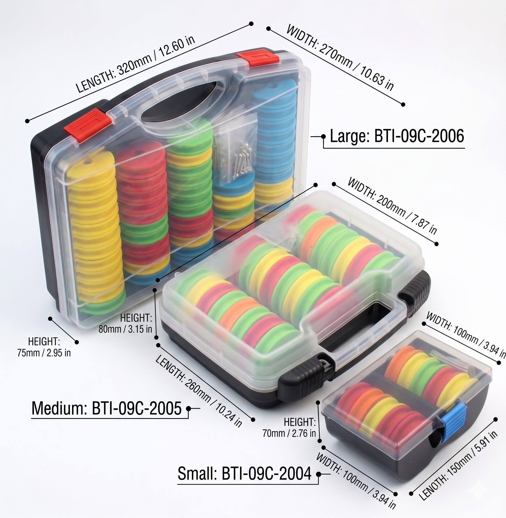 BTI-09C-2004, 2005, 2006 Complete Fishing Rig Storage System