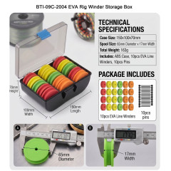 BTI-09C-2004, 2005, 2006 Complete Fishing Rig Storage System