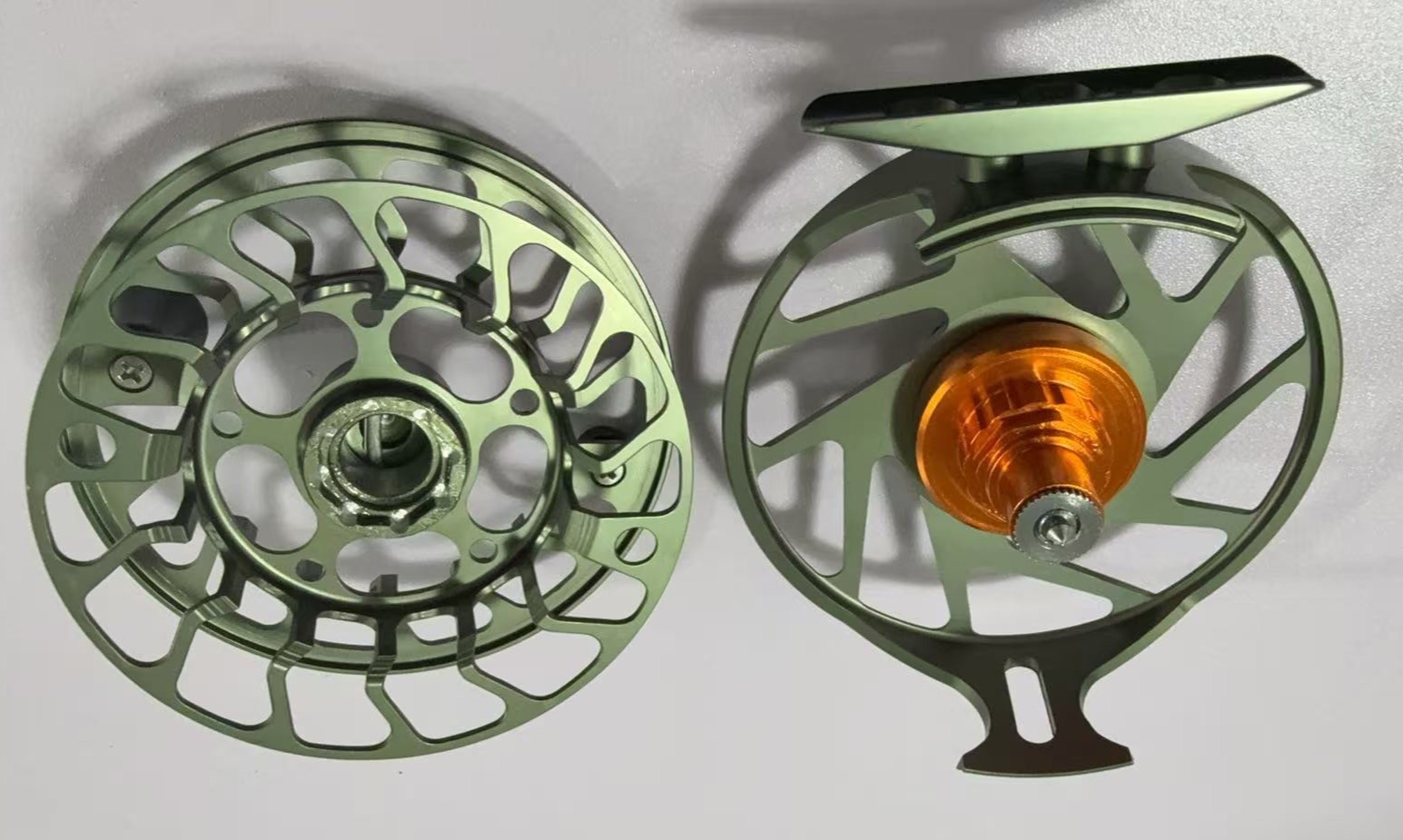 CNC-ATBE New CNC Large Arbor Waterproof Fly Reels