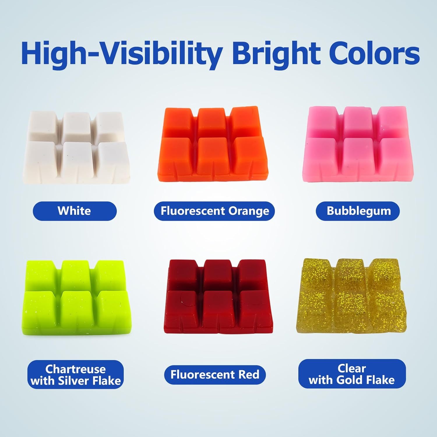 BTI-05D-109 PlastiCatch Series Soft Plastic Lure Making Cubes