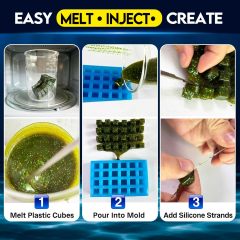 BTI-05D-108 Dice Fishing Lure Mold Kit