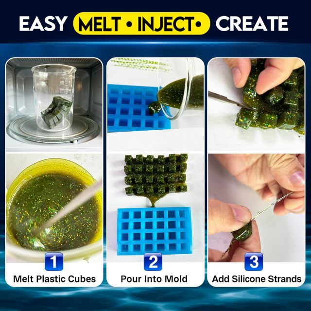 BTI-05D-108 Dice Fishing Lure Mold Kit