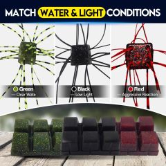 BTI-05D-108 Dice Fishing Lure Mold Kit