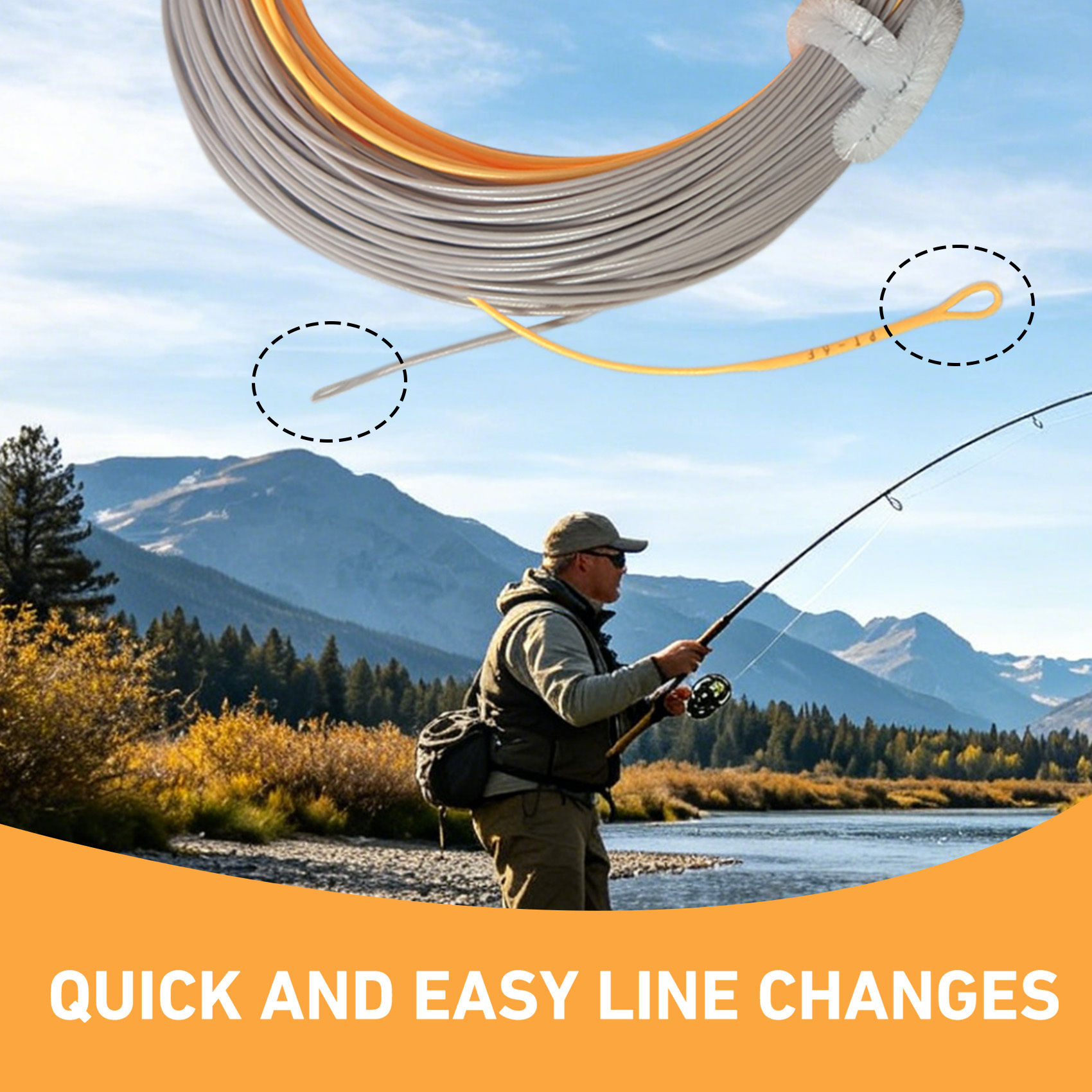 BTI-08D-004 Premier Trout Fly Line