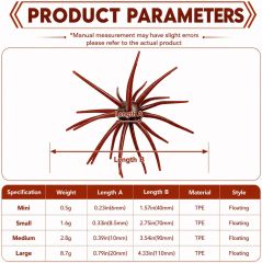 BTI-05D-110 New Sea Urchin Soft Bait