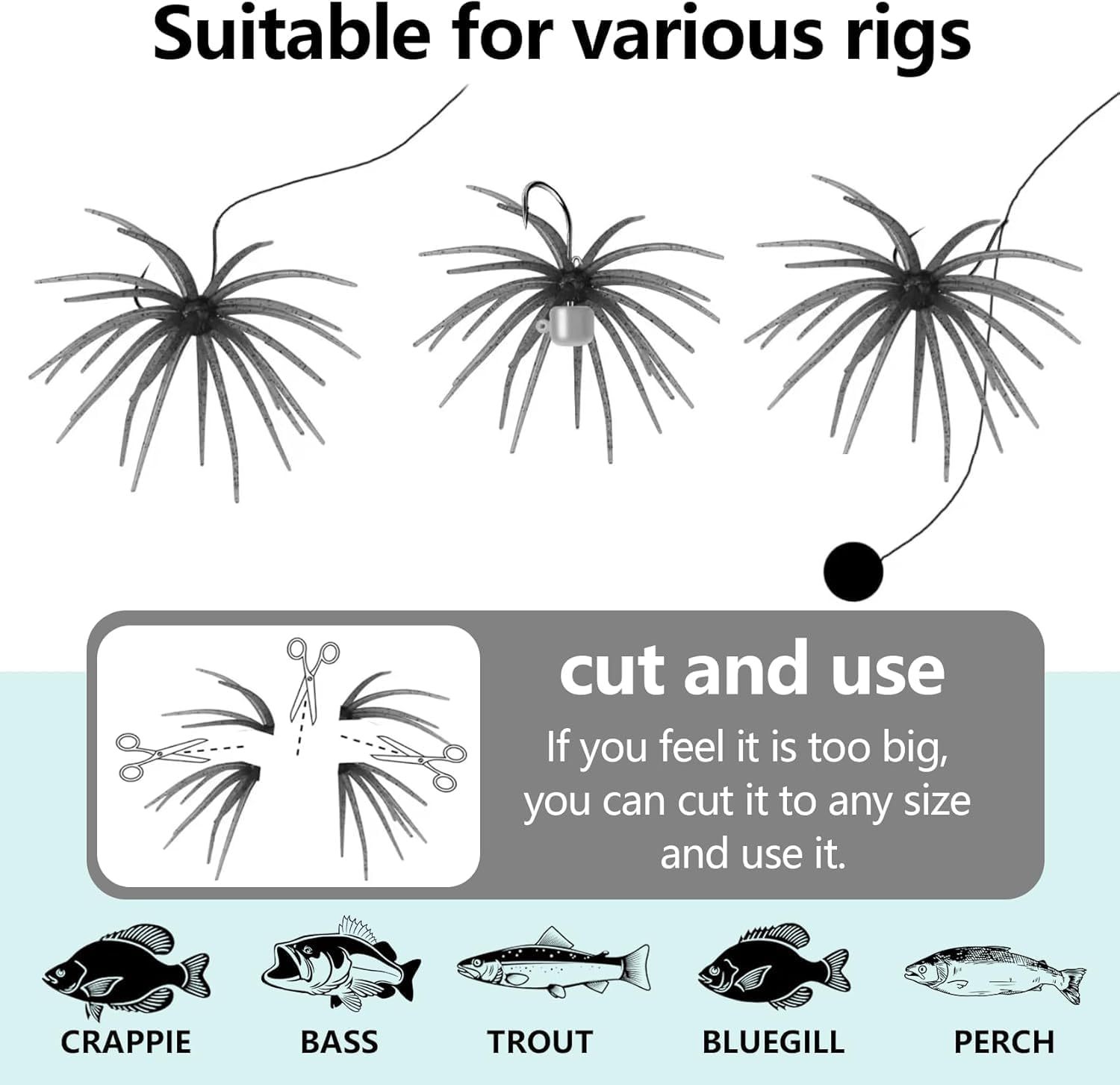 BTI-05D-110 New Sea Urchin Soft Bait