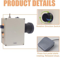 Repair Kit Machine For Fishing Rod Wrapping & Epoxy Drying