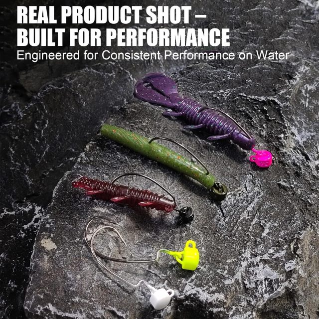 BTI-08B-434 Swing Ned Rig Jig Heads
