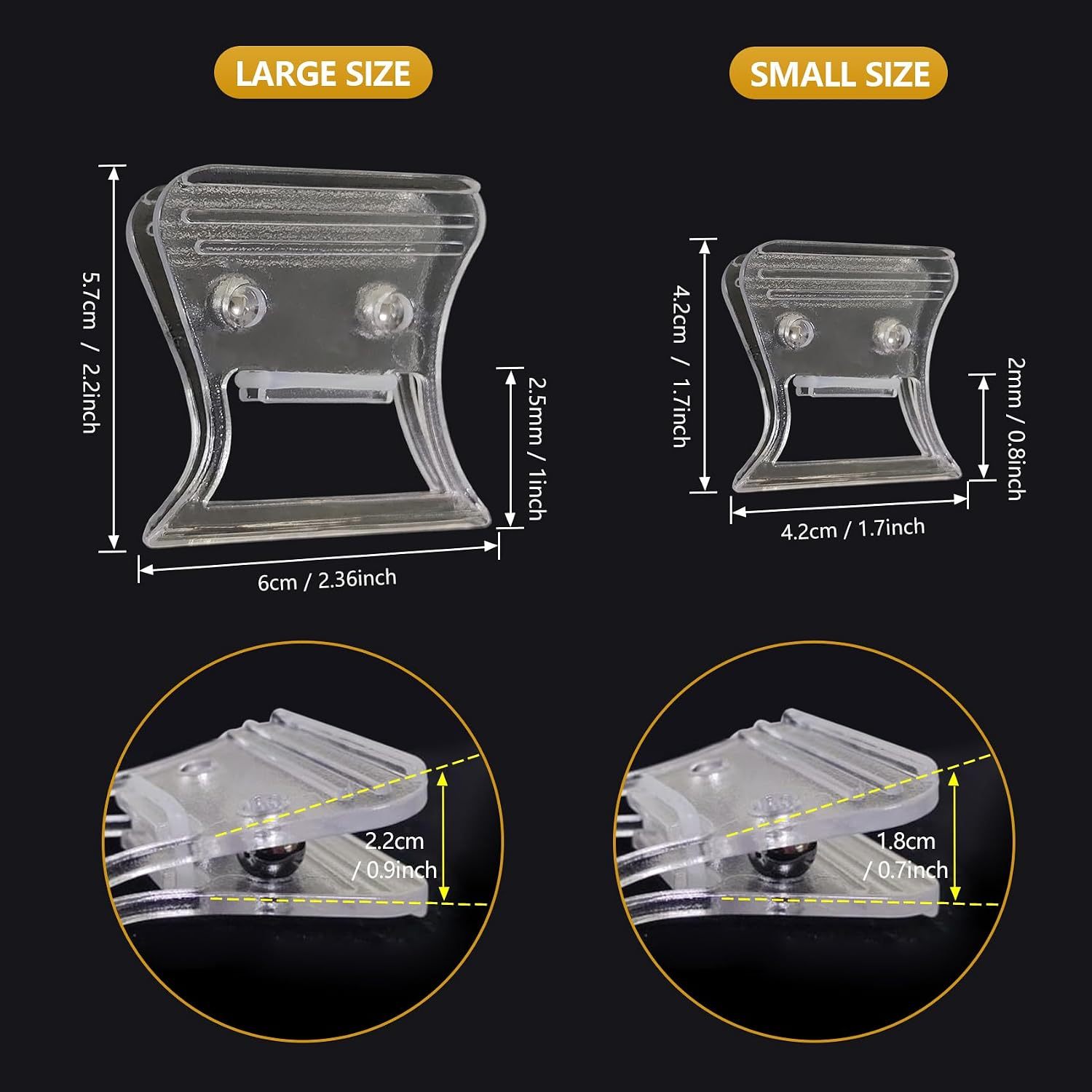 BTI-09E-8022 Feather Clip