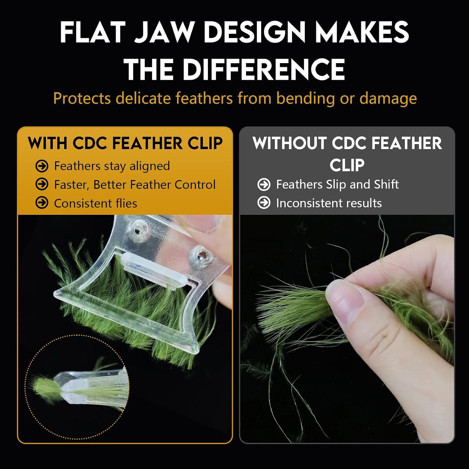 BTI-09E-8022 Feather Clip