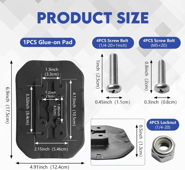BTI-14A-6001 Glue-On Pad for Inflatable Boats