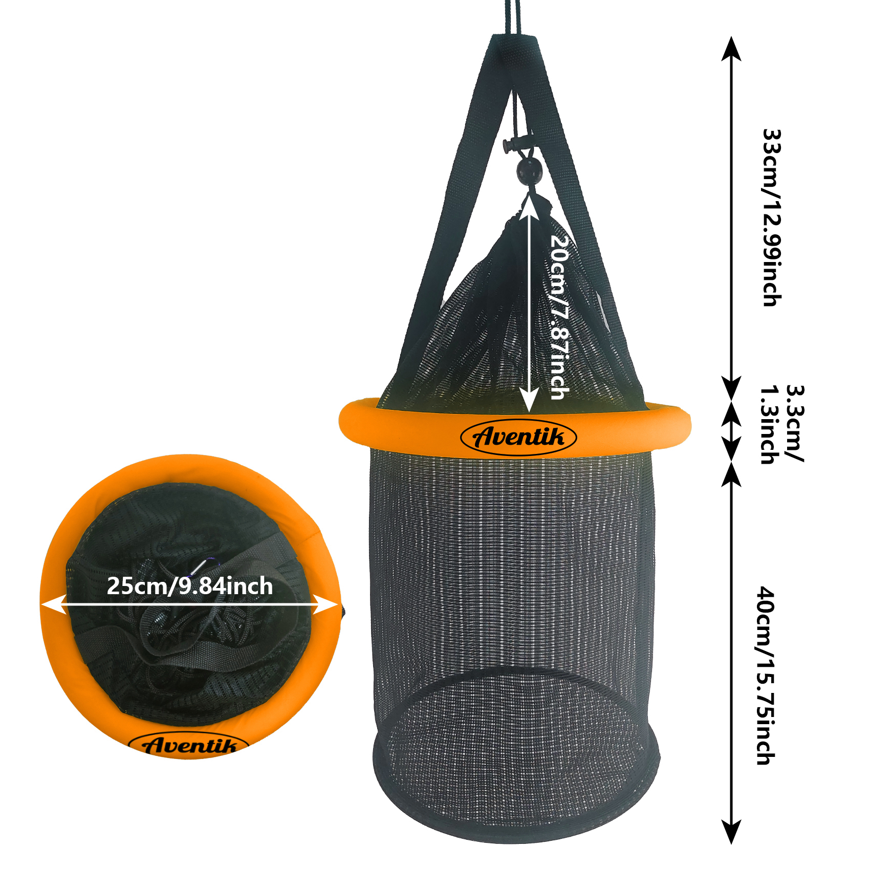 BTI-03C-001 5GAL/10GAL Floating Fish Basket