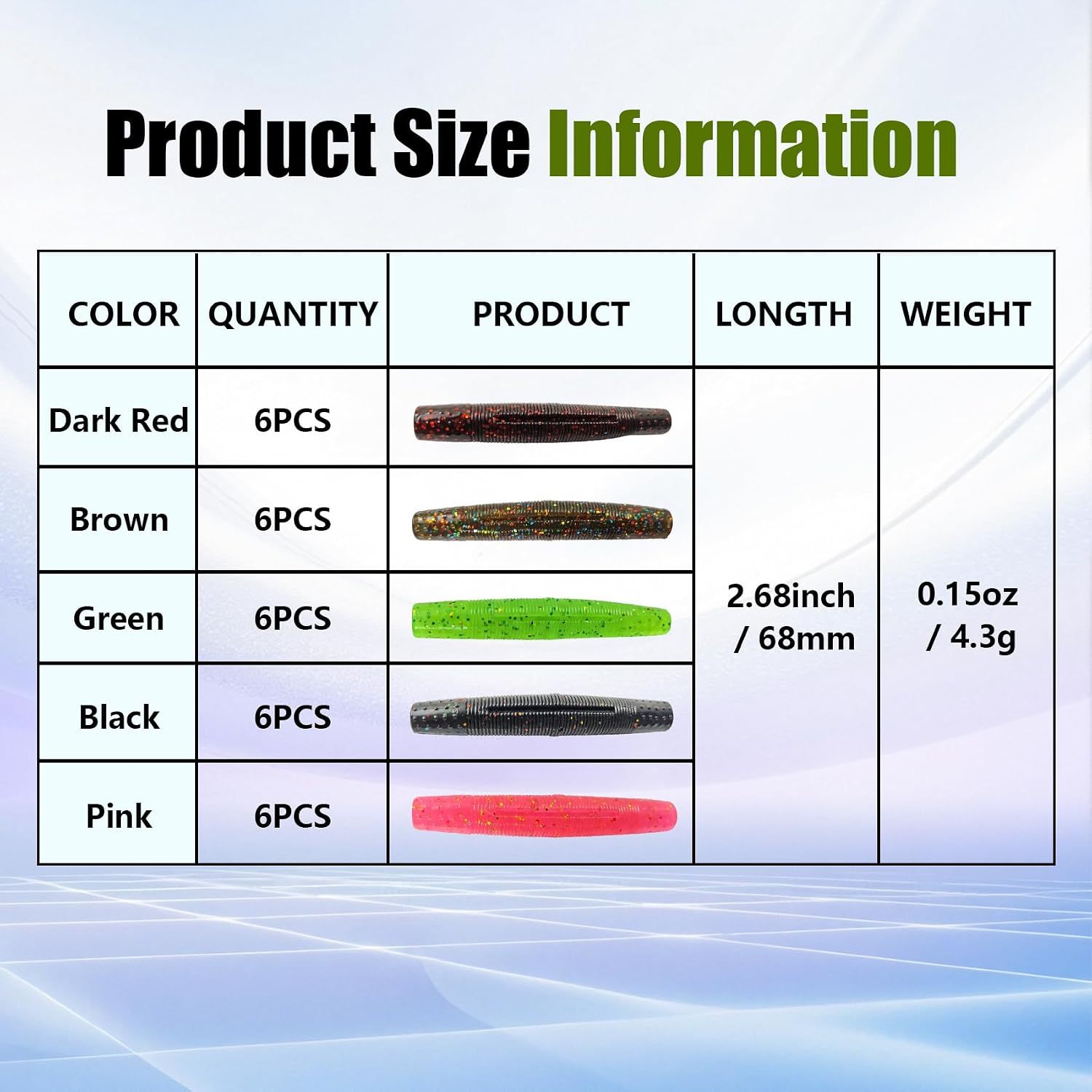 BTI-05D-111 Stick Soft Lures