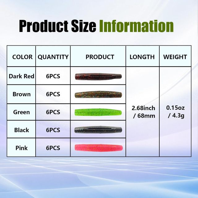 BTI-05D-111 Stick Soft Lures