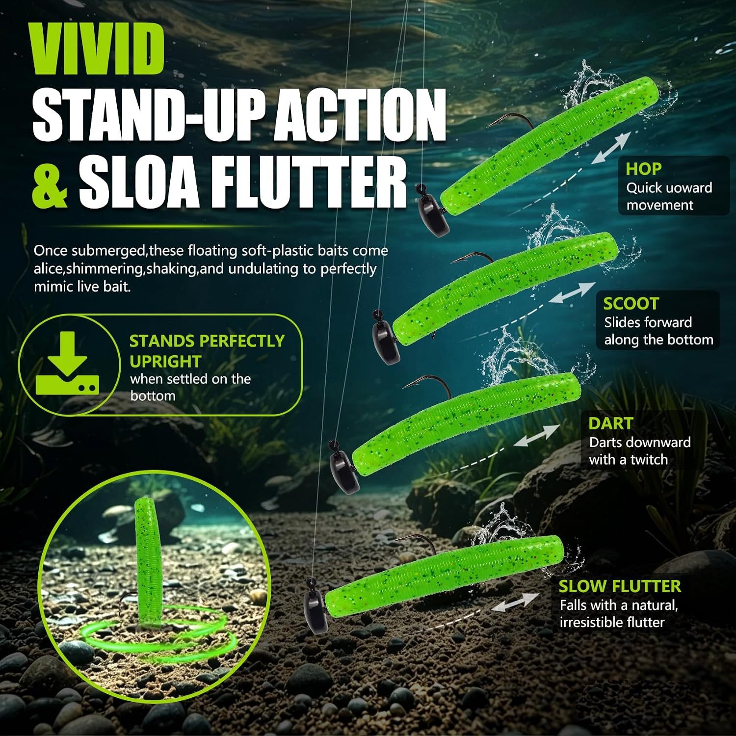 BTI-05D-111 Stick Soft Lures