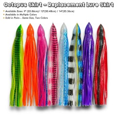 Replacement Silicone Skirt for Trolling Lures