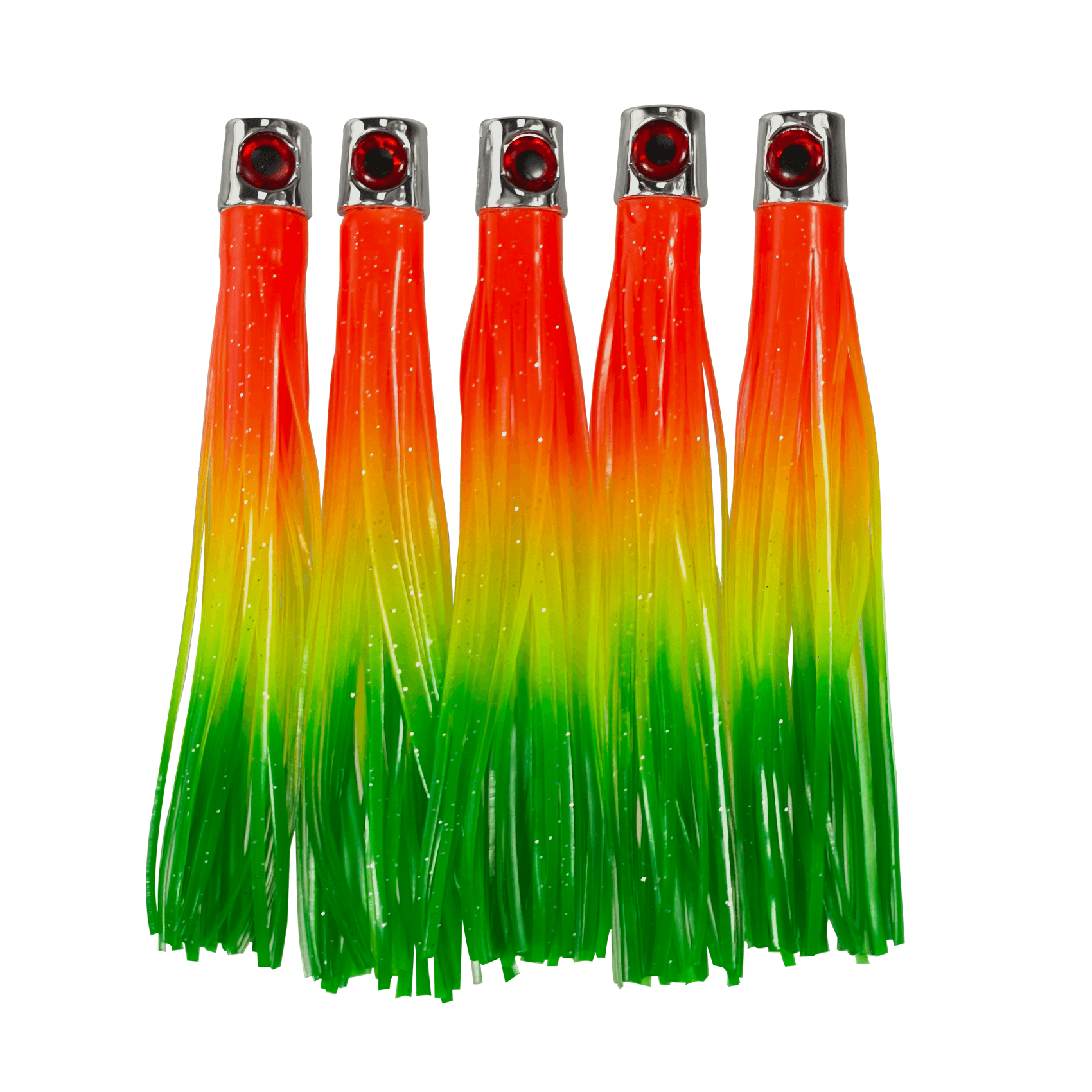 6.3in Skirted Octopus Lures Soft Skirts with Plastic Head