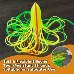 Replacement Silicone Skirt for Trolling Lures