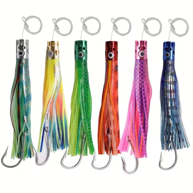 7.5 Inch 19cm Aluminum Head Offshore Trolling Lure