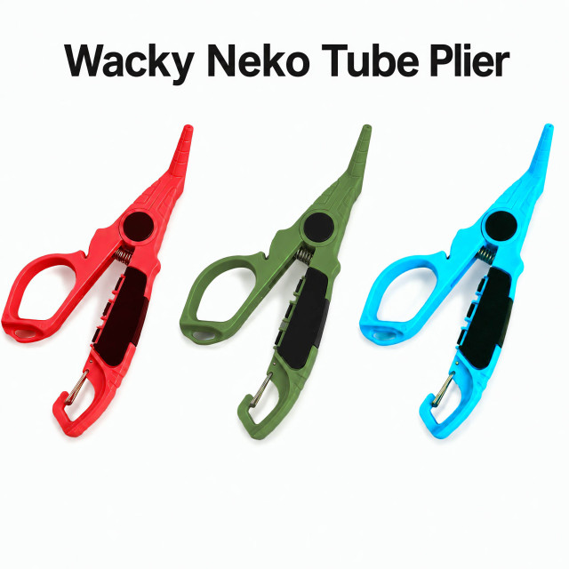 BTI-09E-1201 Wacky Rig Worm Pliers with 300 O-Rings, Line Cutter & Storage