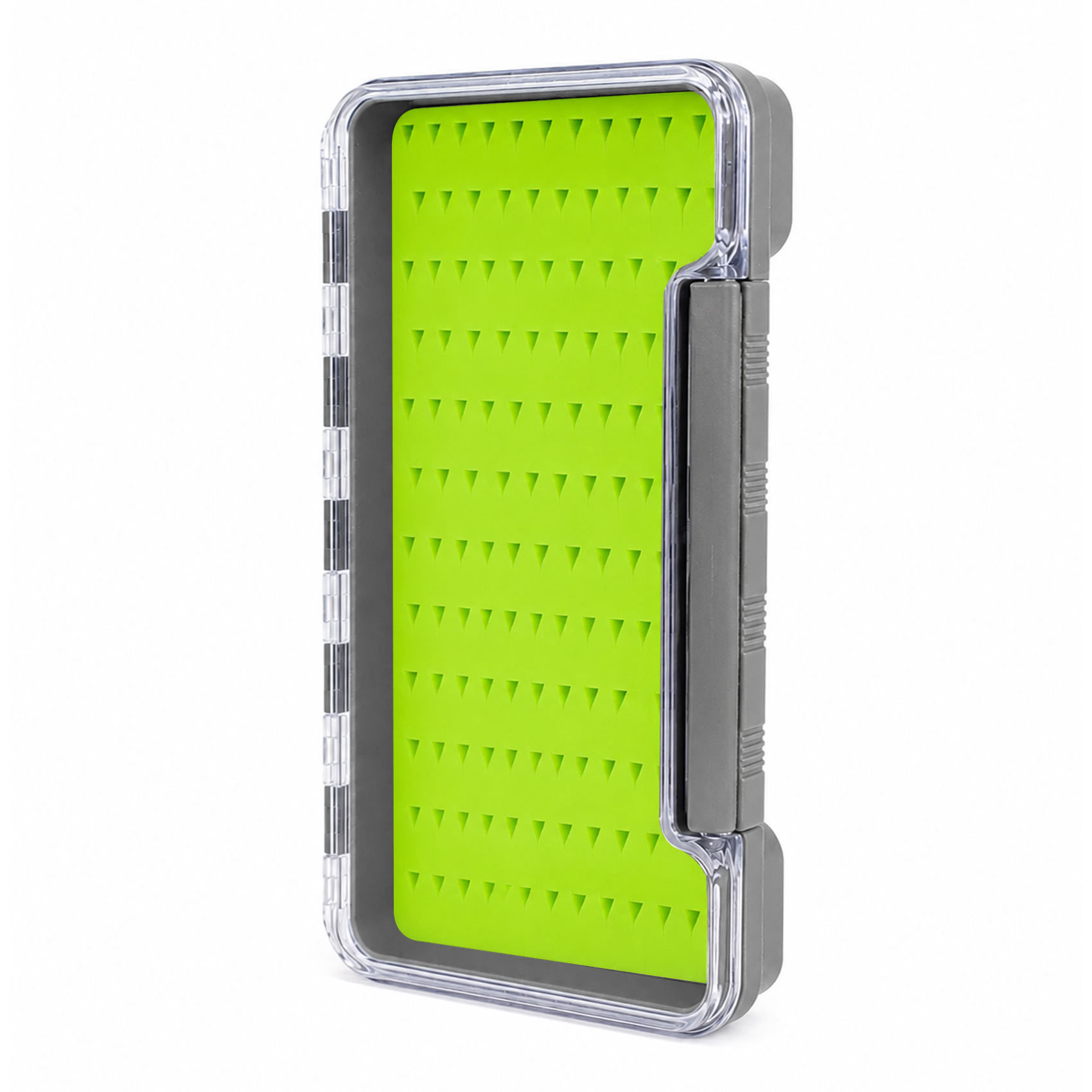 BTI-09A-G066LB-SF Super Deep Waterproof Fly Fishing Box With Silicone Insert