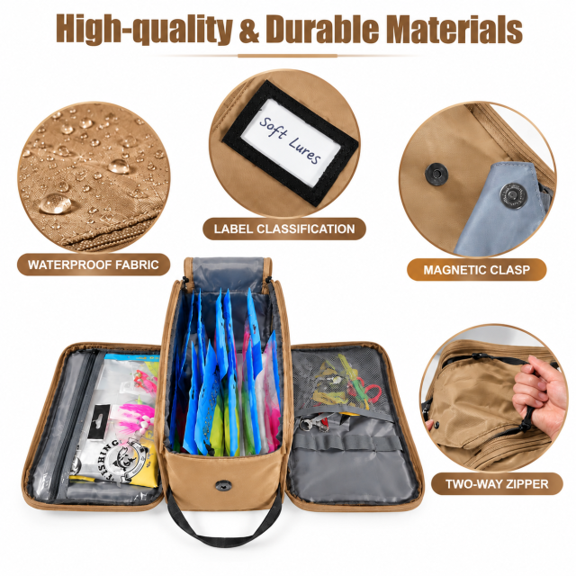 BTI-10C-005 Multifunctional soft bait storage bag