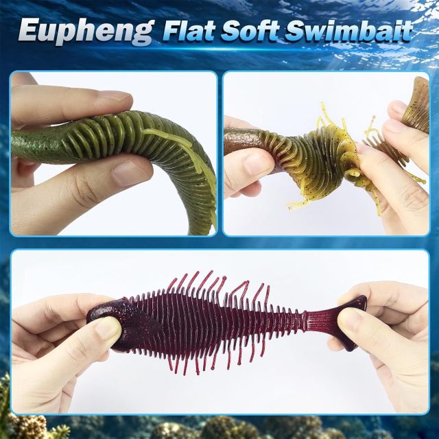 BTI-05D-116 Flat Soft Swimbait