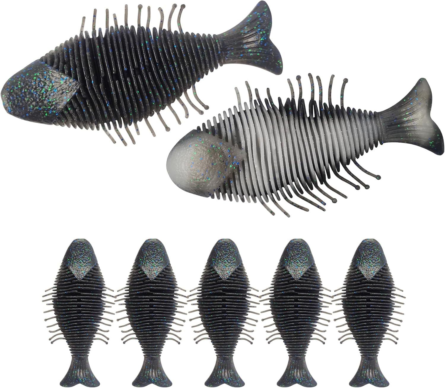 BTI-05D-116 Flat Soft Swimbait