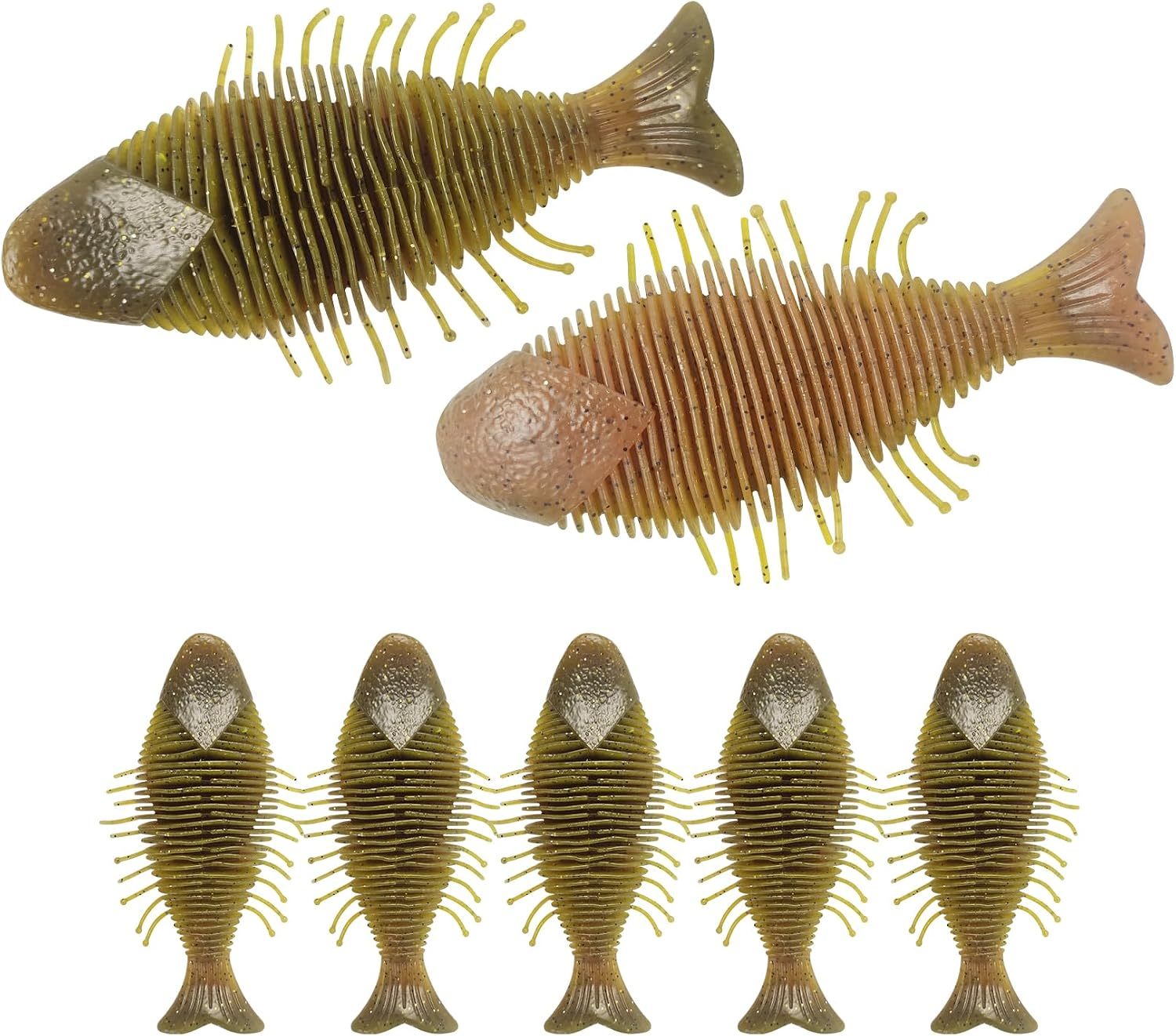 BTI-05D-116 Flat Soft Swimbait
