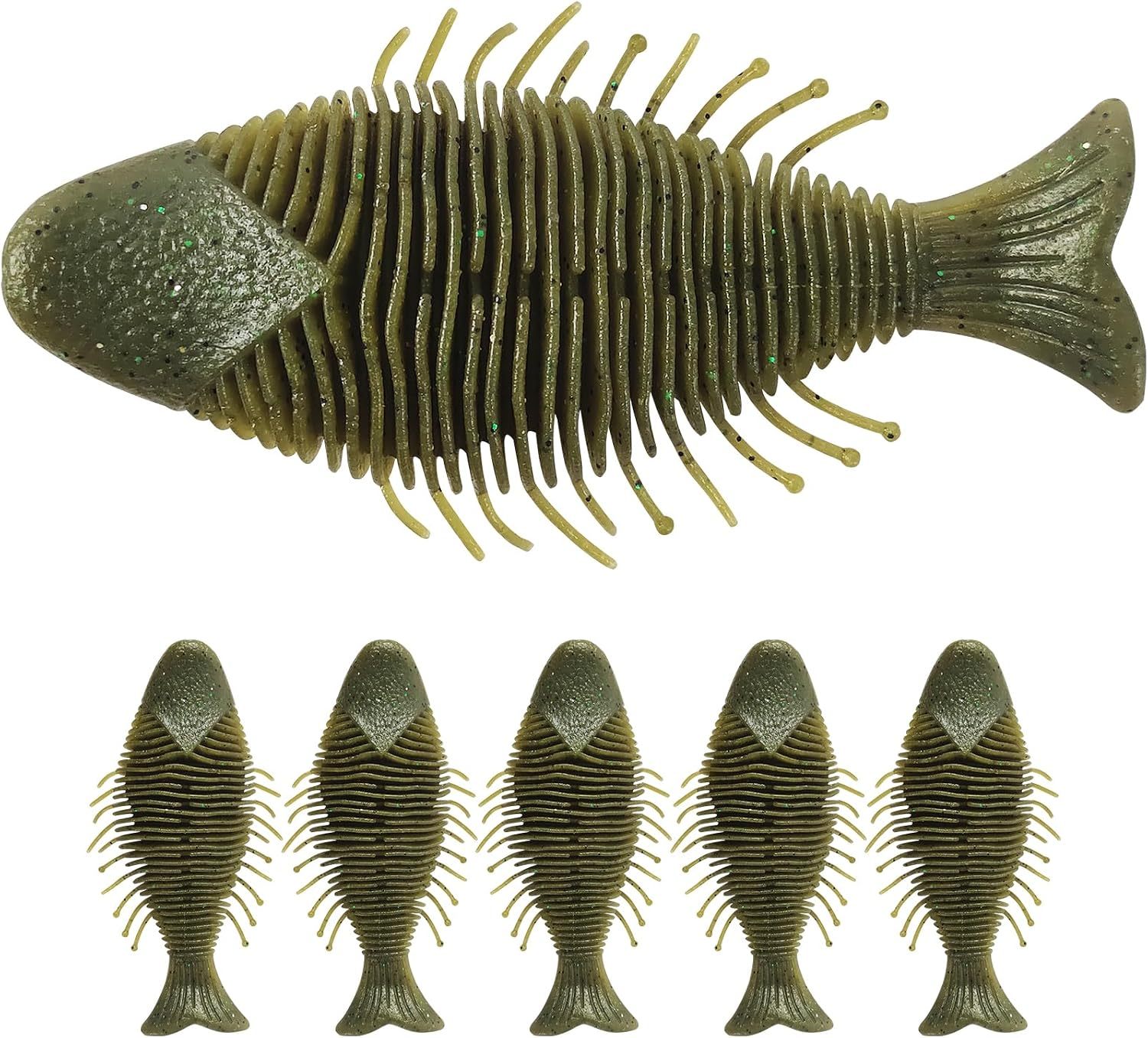 BTI-05D-116 Flat Soft Swimbait