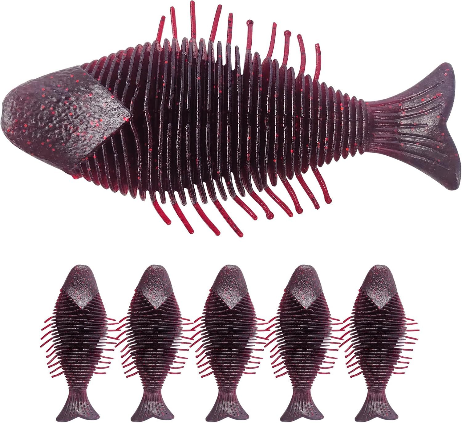 BTI-05D-116 Flat Soft Swimbait