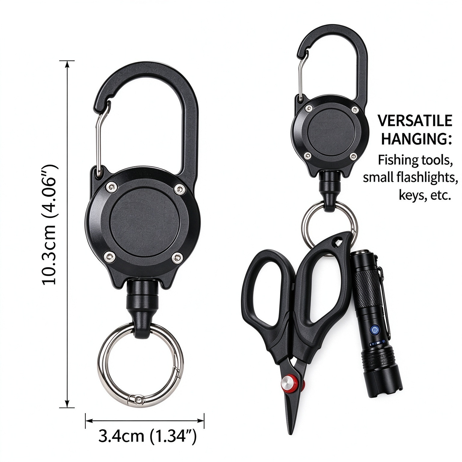 BTI-09E-2172 Magnetic Lock Fly Fishing Zinger