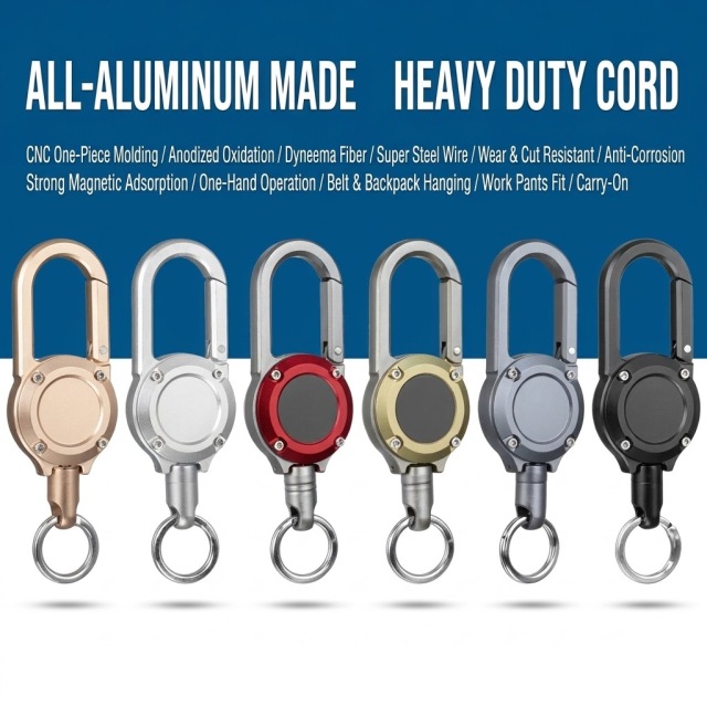 BTI-09E-2172 Magnetic Lock Fly Fishing Zinger