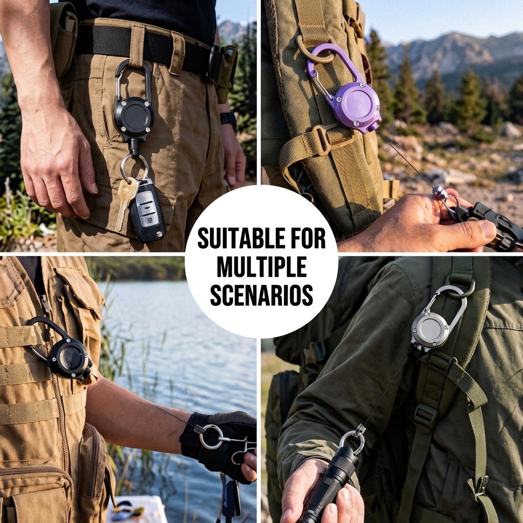 BTI-09E-2172 Magnetic Lock Fly Fishing Zinger