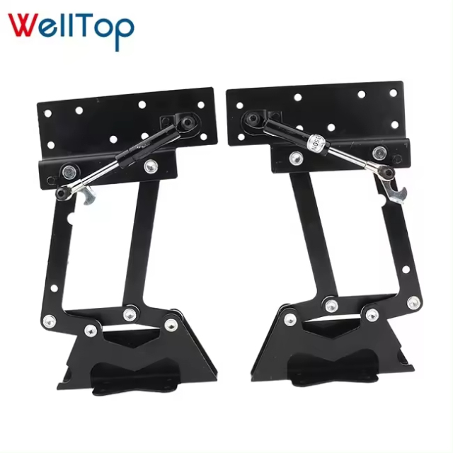 A0102004 New Table Lifting Mechanisms Spring Hinge Set Pneumatic Extending Table Mechanisms Lift